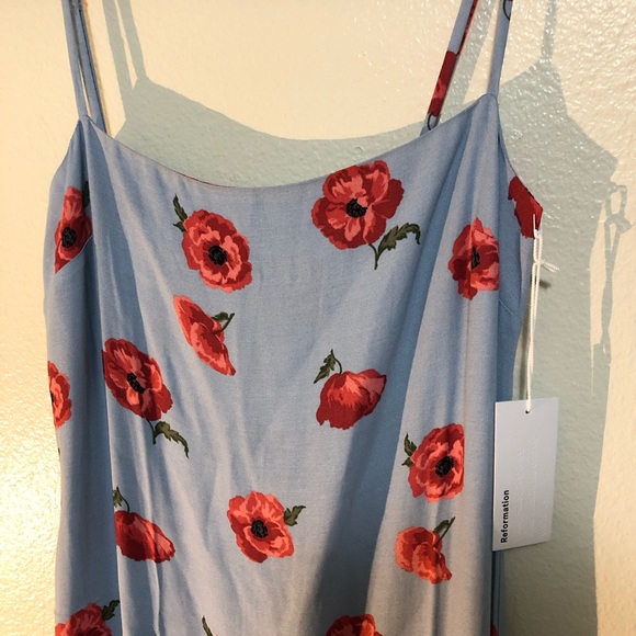 💜NWT Reformation Rosaly Midi Dress In Lola - Picture 5 of 6